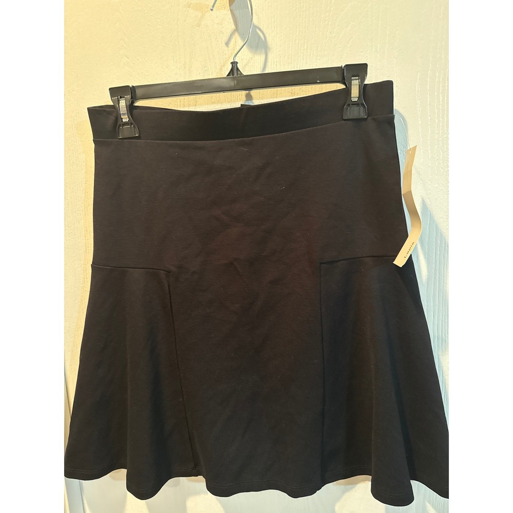 Lapis Womens Black Drop Waist Flared Skater Mini Skirt Style 8972 New Size M